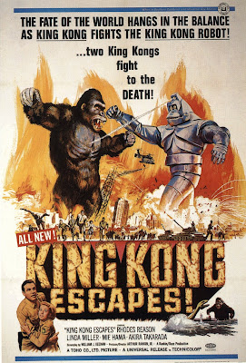 King Kong Escapes (Kingu Kongu no gyakushû) (1967, Japan / USA) movie poster
