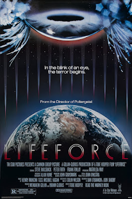 Lifeforce (1985, UK) movie poster