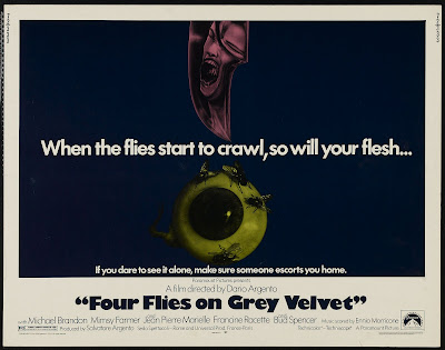 Four Flies on Grey Velvet (4 mosche di velluto grigio) (1971, Italy) movie poster