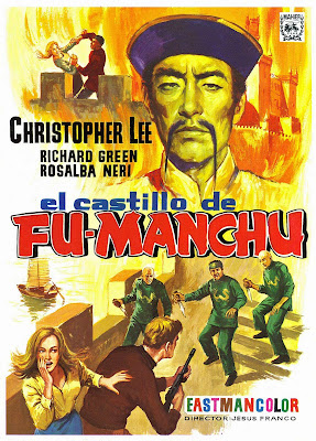 The Castle of Fu Manchu (Die Folterkammer des Dr. Fu Man Chu / El Castillo de Fu-Manchu) (1969, Germany / Italy / Spain / UK) movie poster