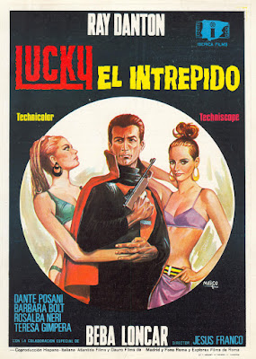 Lucky, the Inscrutable (Lucky, el intrépido, aka Special Agent L.K.) (1967, Spain / Italy / Germany) movie poster