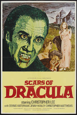 Scars of Dracula (1970, UK) movie poster