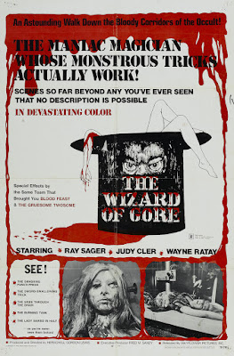 The Wizard of Gore (1970, USA) movie poster