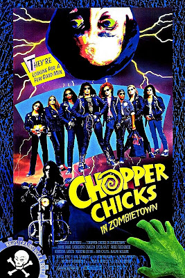 Chopper Chicks in Zombietown (1991, USA) movie poster