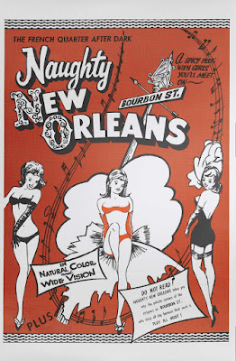 Naughty New Orleans (1954, USA) movie poster