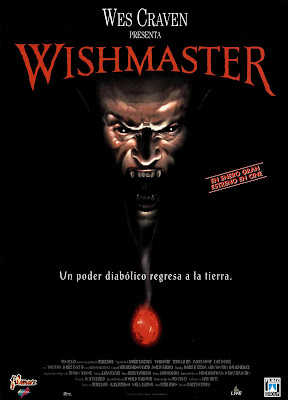 Wishmaster (1997, USA) Spanish poster