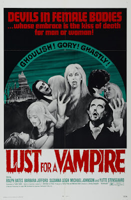 Lust for a Vampire (1971, UK) movie poster