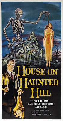 House on Haunted Hill (1959, USA) movie poster