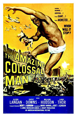 The Amazing Colossal Man (1957, USA) movie poster