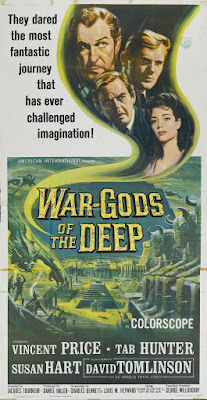 War-Gods of the Deep (aka The City Under the Sea) (1965, UK) movie poster