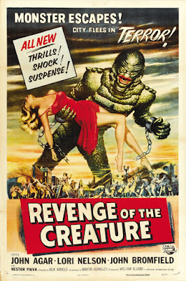 Revenge of the Creature (1955, USA) movie poster