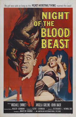 Night of the Blood Beast (1958, USA) movie poster