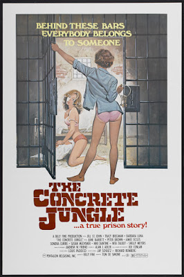 The Concrete Jungle (1982, USA) movie poster