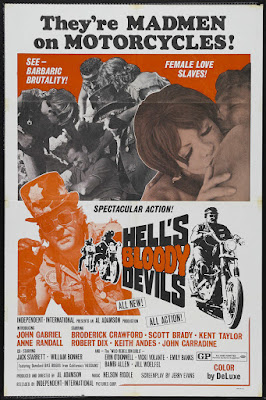 Hell's Bloody Devils (1970, USA) movie poster