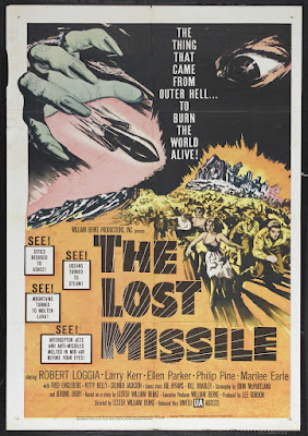 The Lost Missile (1958, USA) movie poster