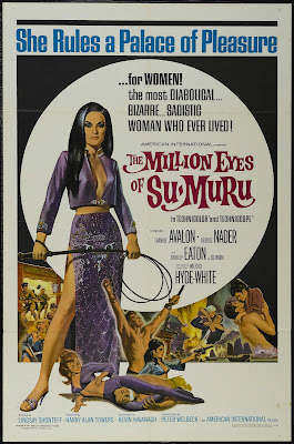 The Million Eyes of Sumuru (1967, UK) movie poster