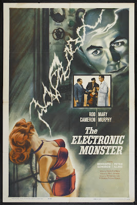 The Electronic Monster (aka Escapement) (1958, UK) movie poster