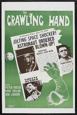 The Crawling Hand (1963, USA) movie poster
