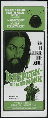 Rasputin: The Mad Monk (1966, UK) movie poster