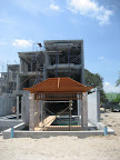 3 story town home from the front