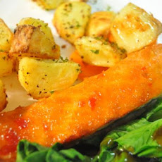 Salmon With Sweet Chili Glaze
