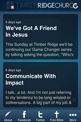 【免費生活App】Timber Ridge Church-APP點子