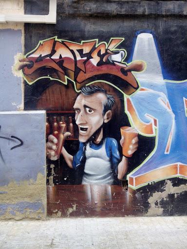 Street Art - Café