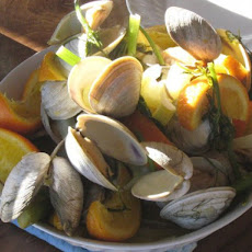Clams With Fennel And Oranges