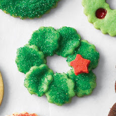 Fluted Wreath Cookies