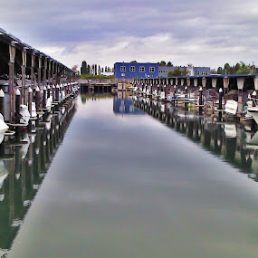 La Conner Marina, WA by Kirsten Morse - Instagram & Mobile Android ( motorola triumph )