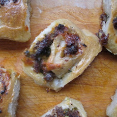 Sausage, Cheddar and Rosemary Buns