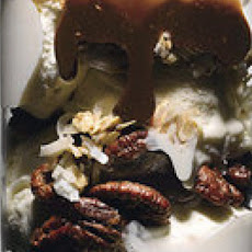 Vanilla Ice Cream Parfaits with Coconut Oats and Pecans
