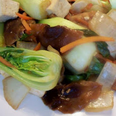 Tofu Shiitake Spicy Stir-Fry