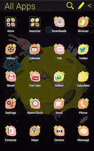 How to install Super Bunny Atom theme 1.0 unlimited apk for android
