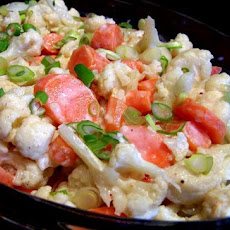 African-Spiced Cauliflower and Carrot Salad