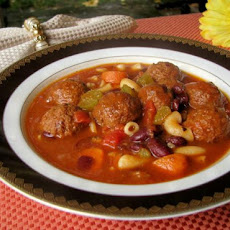 Meatball Minestrone