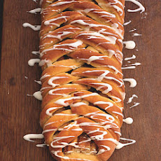 Glazed Apple Lattice Coffee Cake