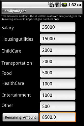 【免費工具App】Family Budget Estimator-APP點子