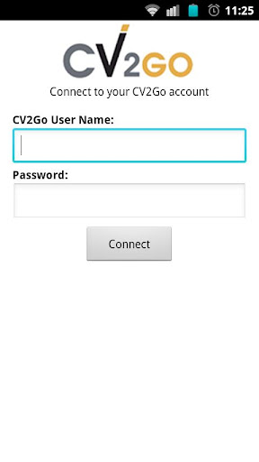 CV2Go Mobile Application