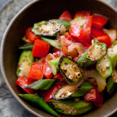 Okra and Tomatoes