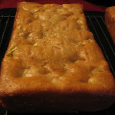 Rhubarb Nut Bread