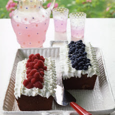 Berry Pound Cake with Whipped Cream