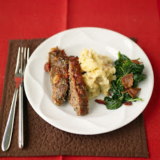 Meatloaf and Baked Mashed Potatoes
