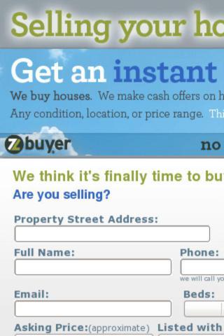 ZBuyer.com Home Sales