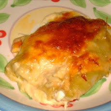 Chicken Cream Cheese Enchiladas