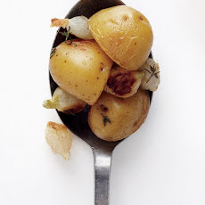 Roasted Pearl Onions and Potatoes