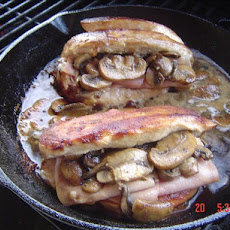 Sauteed Chicken Breast with Ham & Cheese