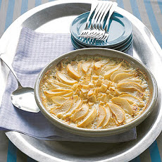 Baked Pears with Cream