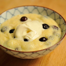 Blueberry Almond Breakfast Polenta