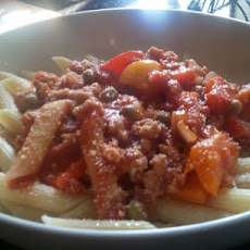 Penne with Chicken and Vegetables